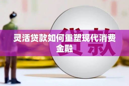 石排灵活贷款如何重塑现代消费金融