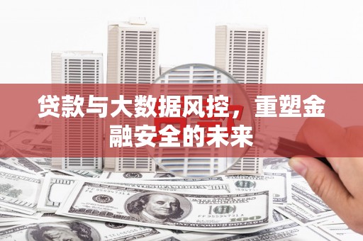 石排贷款与大数据风控，重塑金融安全的未来