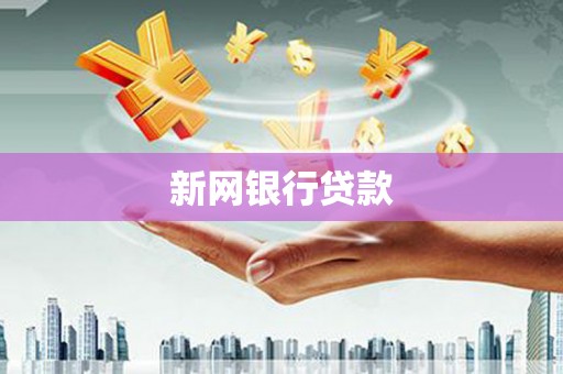 石排新网银行贷款
