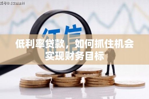石排低利率贷款，如何抓住机会实现财务目标