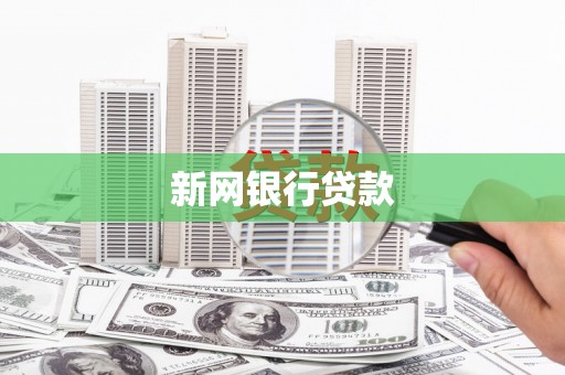 石排新网银行贷款