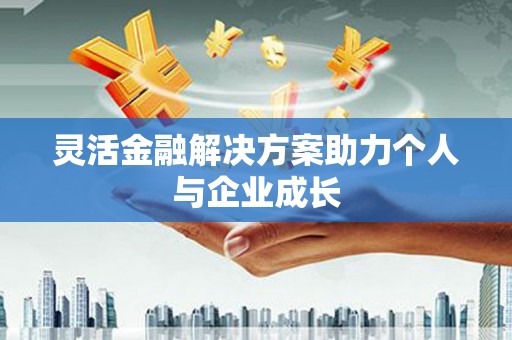石排灵活金融解决方案助力个人与企业成长