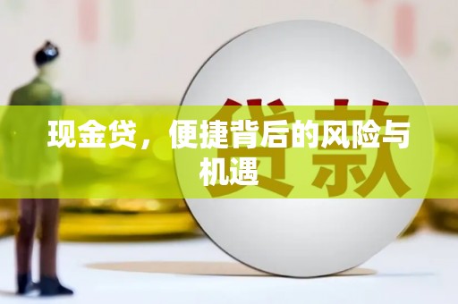 石排现金贷，便捷背后的风险与机遇