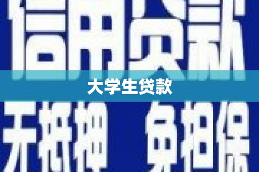 石排大学生贷款