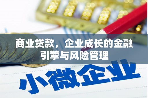 石排商业贷款，企业成长的金融引擎与风险管理