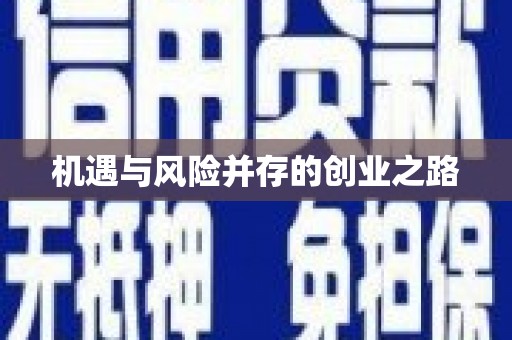 石排机遇与风险并存的创业之路