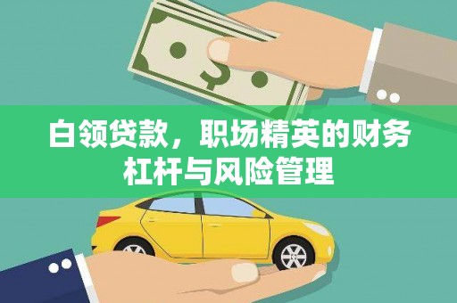 石排白领贷款，职场精英的财务杠杆与风险管理