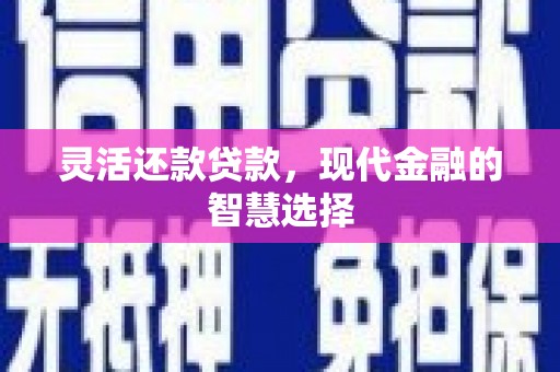 石排灵活还款贷款，现代金融的智慧选择