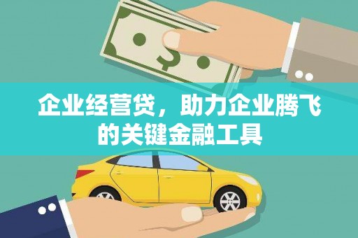 石排企业经营贷，助力企业腾飞的关键金融工具