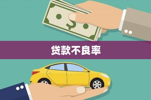 石排贷款不良率