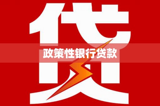 石排政策性银行贷款