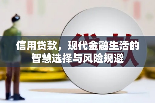 石排信用贷款，现代金融生活的智慧选择与风险规避