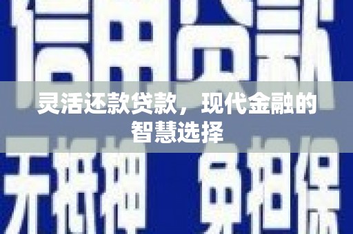 石排灵活还款贷款，现代金融的智慧选择