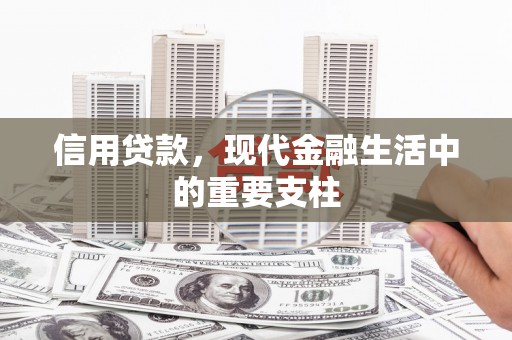 石排信用贷款，现代金融生活中的重要支柱