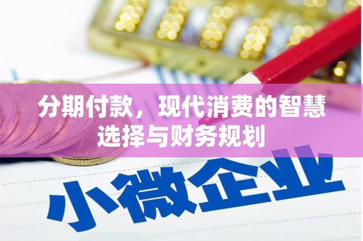 石排分期付款，现代消费的智慧选择与财务规划