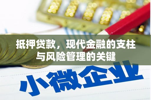 石排抵押贷款，现代金融的支柱与风险管理的关键