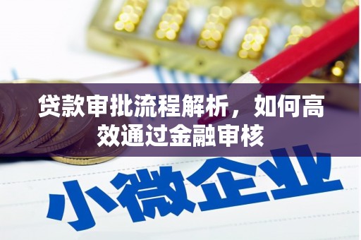 石排贷款审批流程解析，如何高效通过金融审核