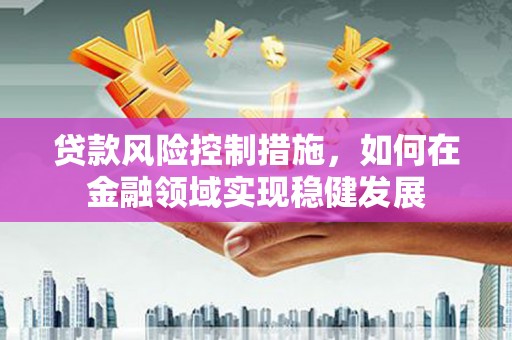 石排贷款风险控制措施，如何在金融领域实现稳健发展