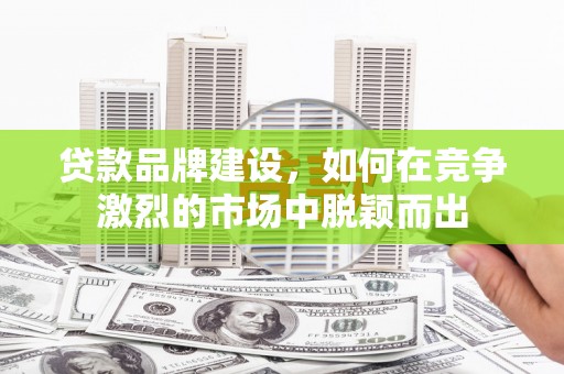 石排贷款品牌建设，如何在竞争激烈的市场中脱颖而出