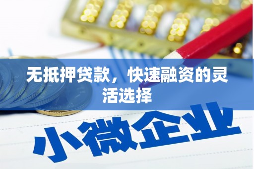 石排无抵押贷款，快速融资的灵活选择
