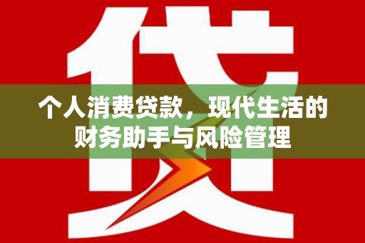 石排个人消费贷款，现代生活的财务助手与风险管理