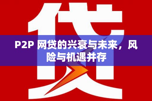 石排P2P 网贷的兴衰与未来，风险与机遇并存