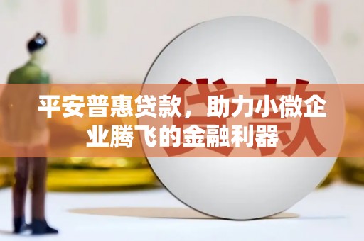 石排平安普惠贷款，助力小微企业腾飞的金融利器