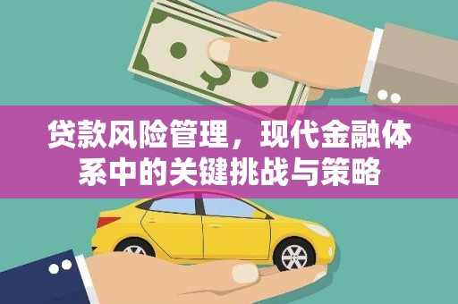 石排贷款风险管理，现代金融体系中的关键挑战与策略