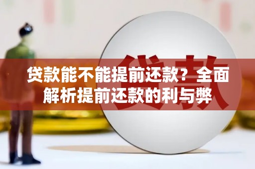 石排贷款能不能提前还款？全面解析提前还款的利与弊