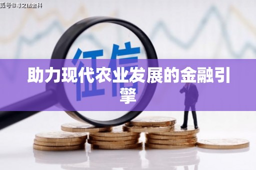 石排助力现代农业发展的金融引擎