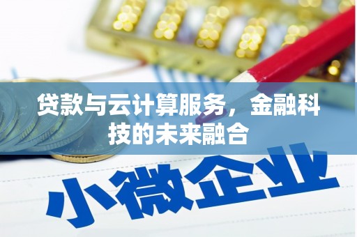 石排贷款与云计算服务，金融科技的未来融合