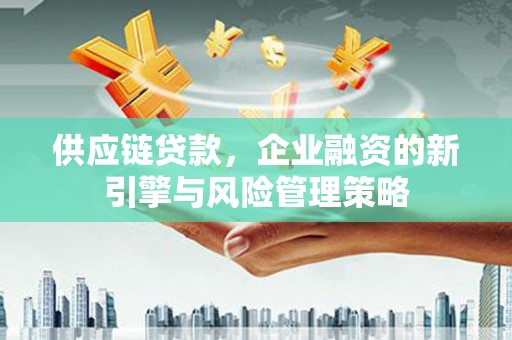 石排供应链贷款，企业融资的新引擎与风险管理策略