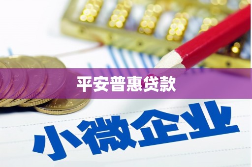 石排平安普惠贷款