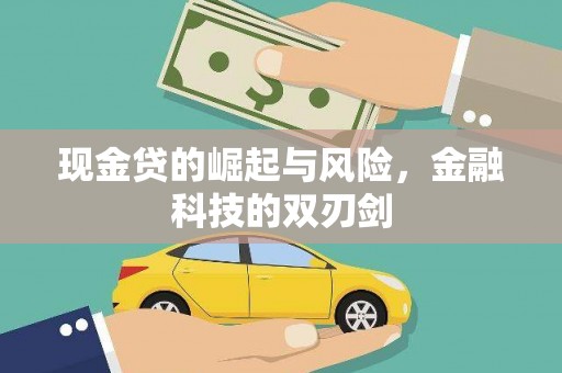 石排现金贷的崛起与风险，金融科技的双刃剑