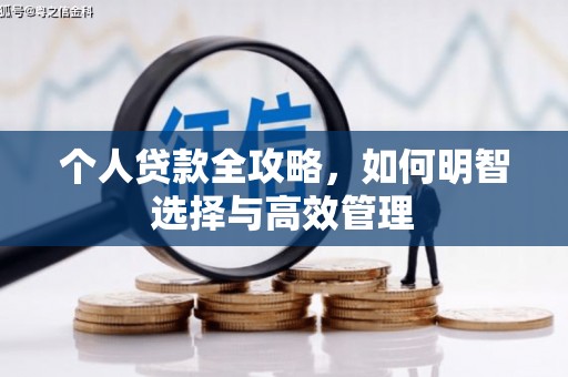 石排个人贷款全攻略，如何明智选择与高效管理