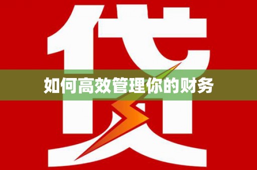石排如何高效管理你的财务