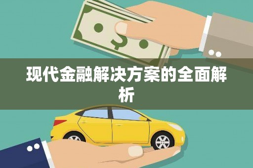 石排现代金融解决方案的全面解析