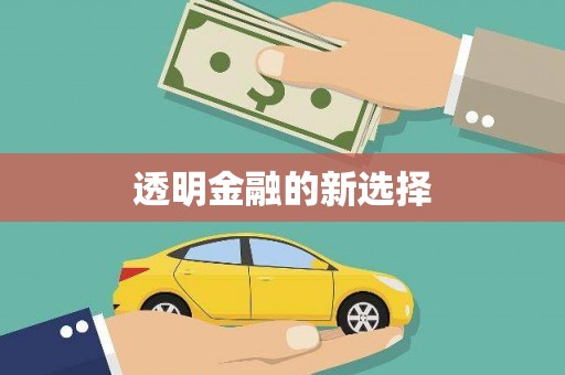 石排透明金融的新选择