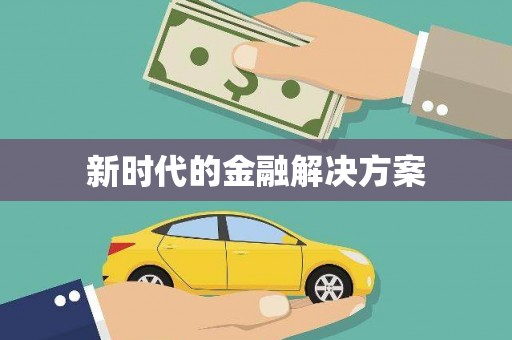 石排新时代的金融解决方案