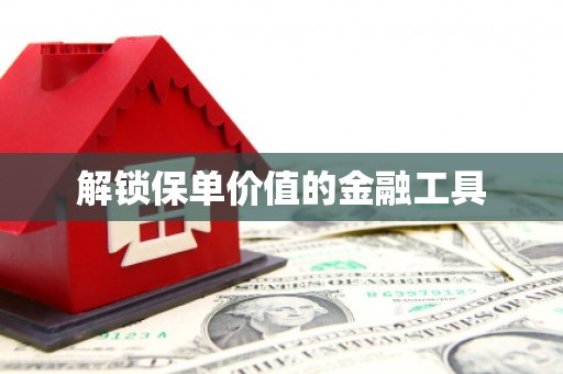 石排解锁保单价值的金融工具