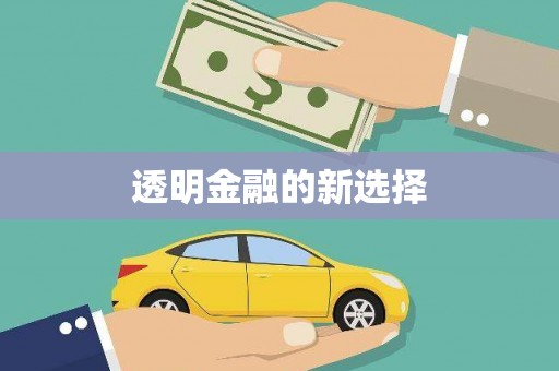 石排透明金融的新选择